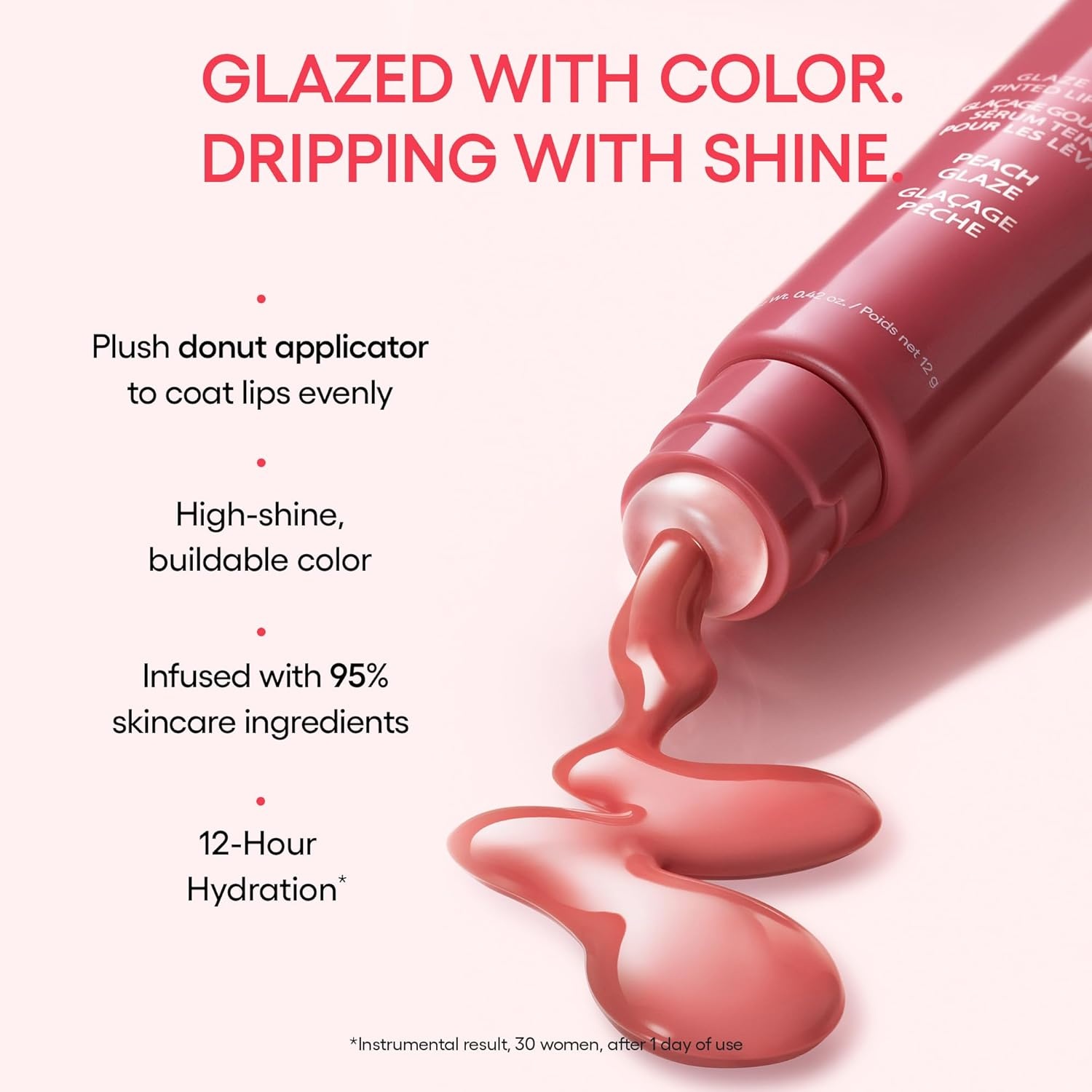 image:imageLANEIGE Glaze Craze Tinted Lip Serum Hydrating Lip Serum for Glossy Nourished Lips with Plumping PolypeptidesBlurred Skin Glowy Lips Set