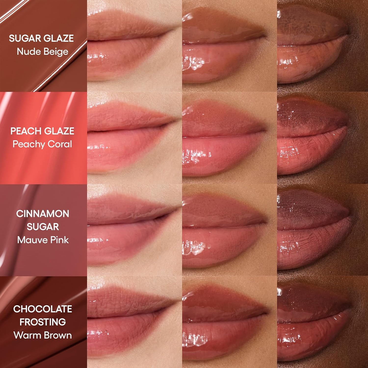 image:imageLANEIGE Glaze Craze Tinted Lip Serum Hydrating Lip Serum for Glossy Nourished Lips with Plumping PolypeptidesChocolate Frosting