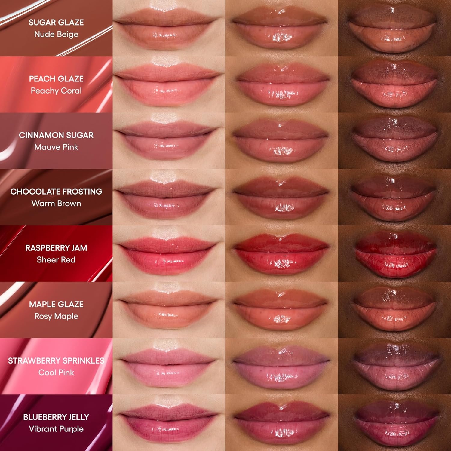 image:imageLANEIGE Glaze Craze Tinted Lip Serum Hydrating Lip Serum for Glossy Nourished Lips with Plumping PolypeptidesStrawberry Sprinkles