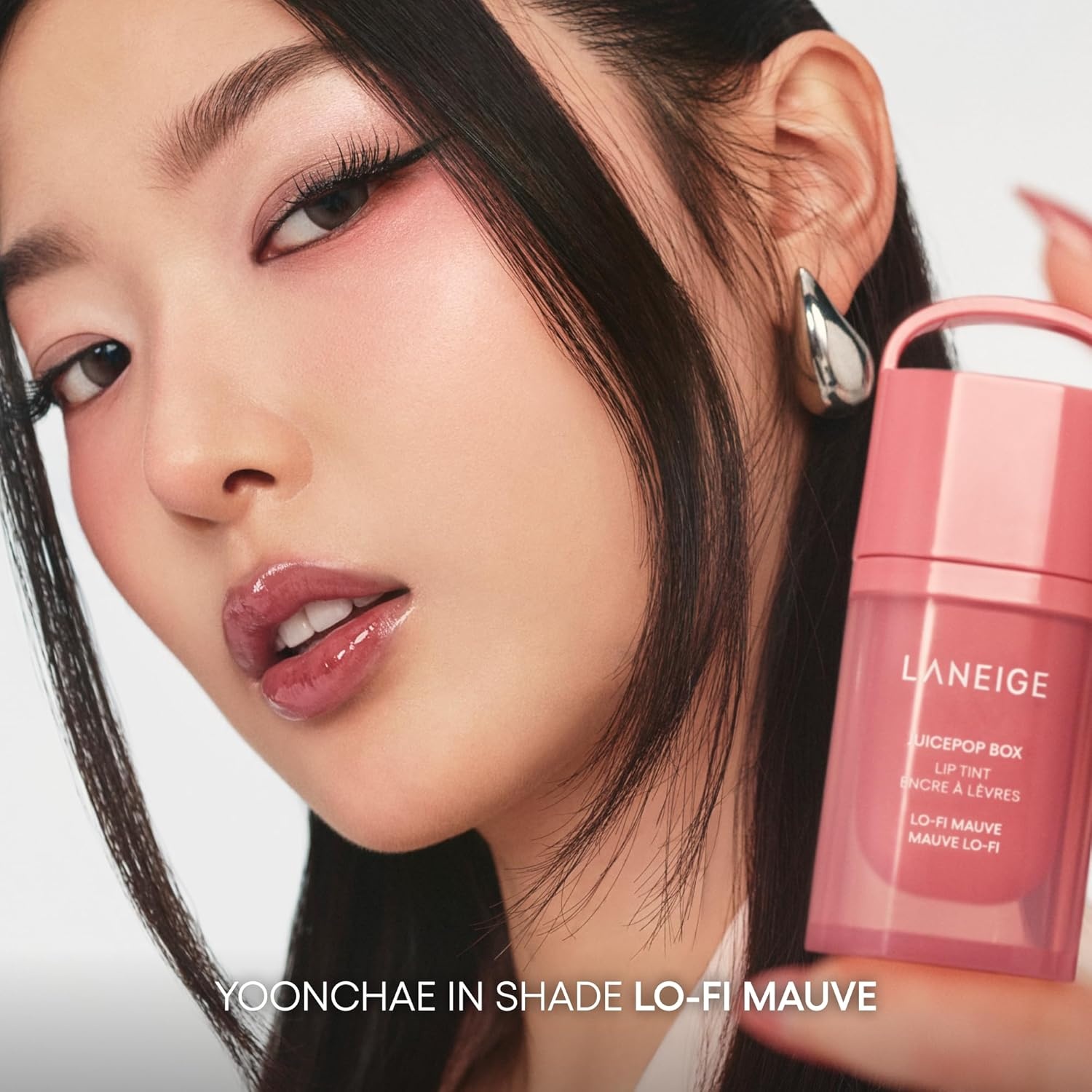 image:imageLANEIGE JuicePop Box Lip Tint LongLasting Hydrating Lightweight Tint Buildable Juicy Color amp Nourishing Shine KBeauty Lip Essential for LongLasting ComfortLoFi Mauve