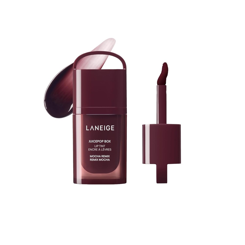 image:imageLANEIGE JuicePop Box Lip Tint LongLasting Hydrating Lightweight Tint Buildable Juicy Color amp Nourishing Shine KBeauty Lip Essential for LongLasting ComfortMocha Remix