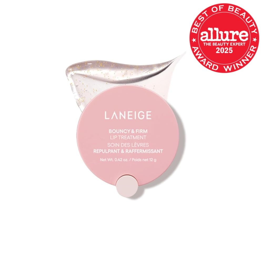 image:imageLANEIGE Bouncy amp Firm Lip Treatment Plumping amp Firming Lip Care with Peony amp Collagen Complex Ceramide Capsules amp 5D Hyaluronic Acid for Hydration