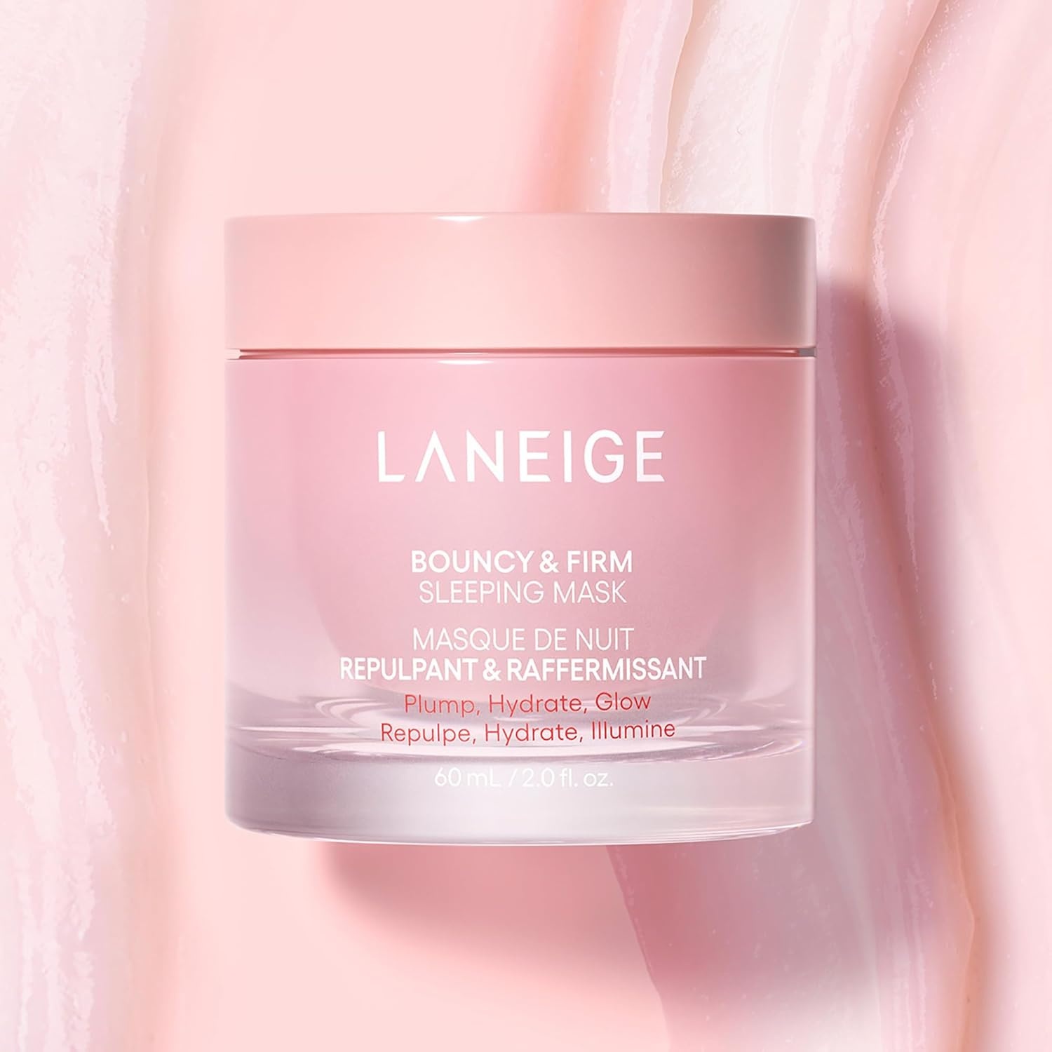 image:imageLANEIGE Bouncy and Firm Sleeping Mask Revitalize Smooth Peony amp Collagen Complex BarrierBoosting Hydration20 fl oz60 ml Full Size