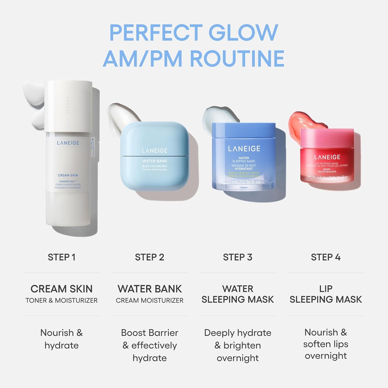 image:imageLANEIGE Cream Skin Toner amp Moisturizer Lightweight Refillable Korean Milky Toner with Ceramide amp Peptide for Hydration Firming amp Barrier Support574 fl oz 170 ml
