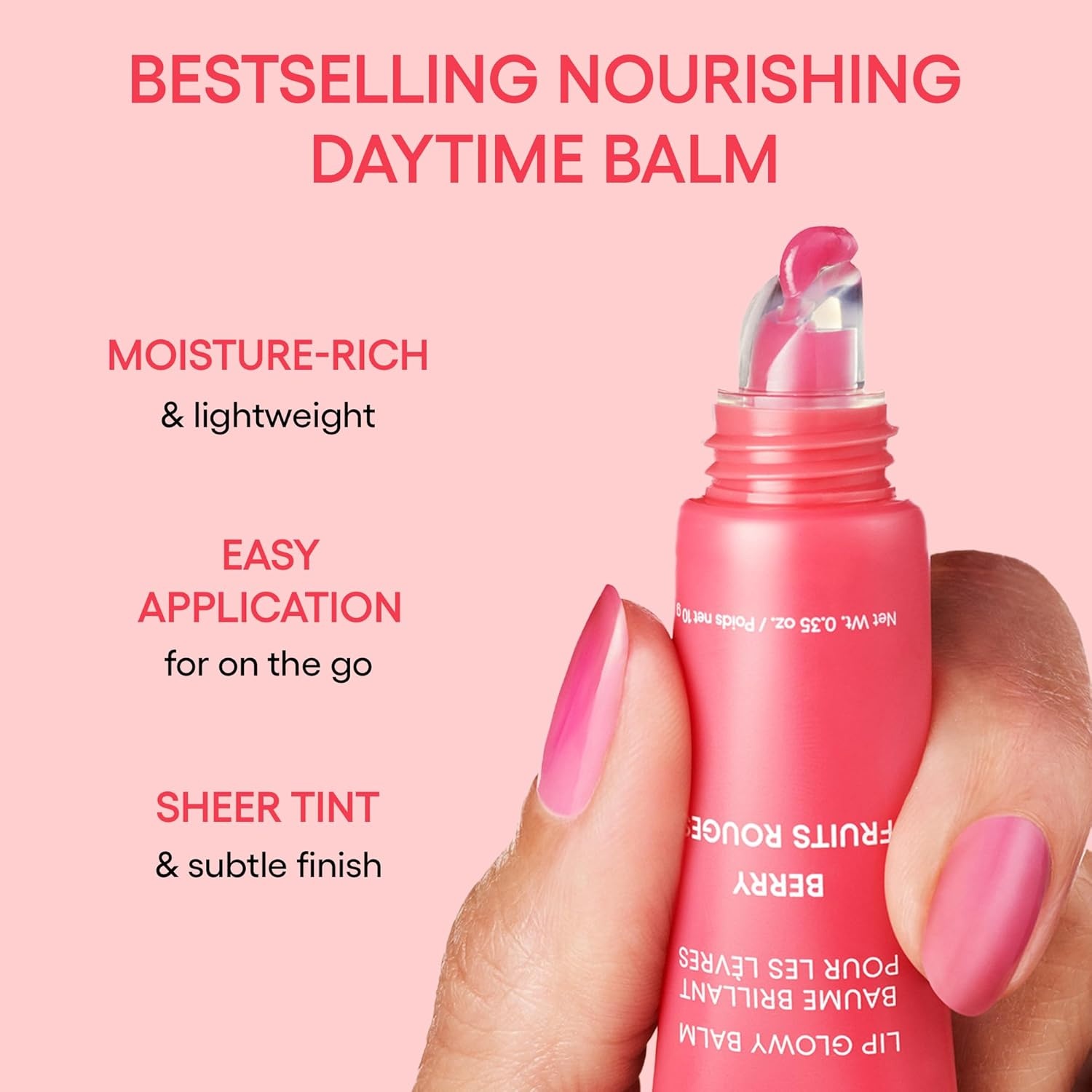 image:imageLANEIGE Lip Glowy Balm Sheer Tinted Lip Moisturizer with Shea Butter for Hydrating Shine amp Soft LipsPeach Iced Tea