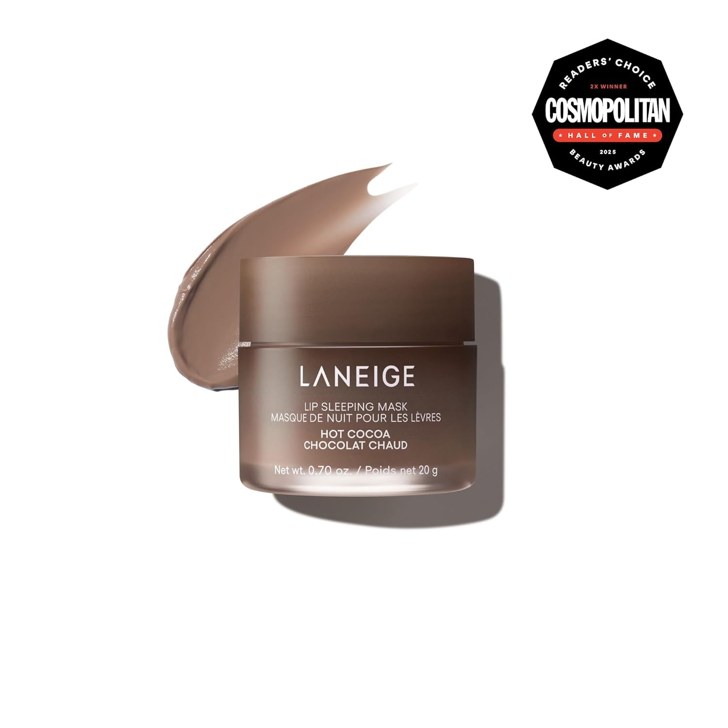 image:imageLANEIGE Lip Sleeping Mask Nourish Hydrate Vitamin C Murumuru amp Shea Butter Antioxidants Flaky Dry LipsHot Cocoa