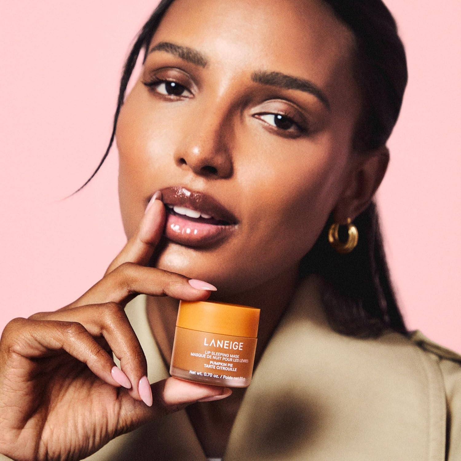 image:imageLANEIGE Lip Sleeping Mask Nourish Hydrate Vitamin C Murumuru amp Shea Butter Antioxidants Flaky Dry LipsPumpkin Pie