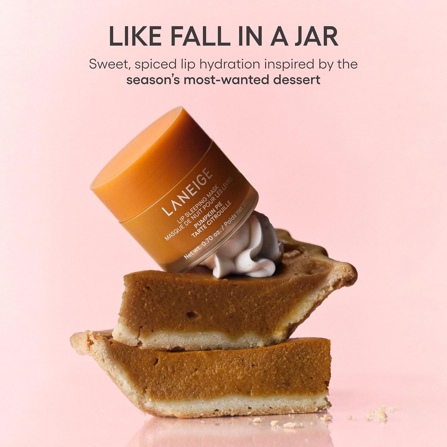 image:imageLANEIGE Lip Sleeping Mask Nourish Hydrate Vitamin C Murumuru amp Shea Butter Antioxidants Flaky Dry LipsPumpkin Pie