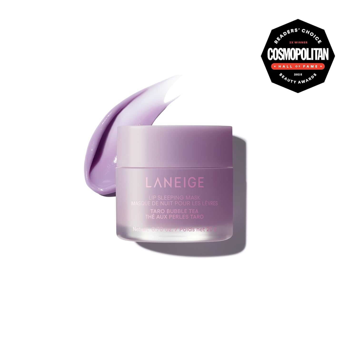 image:imageLANEIGE Lip Sleeping Mask Nourish Hydrate Vitamin C Murumuru amp Shea Butter Antioxidants Flaky Dry LipsTaro Bubble Tea