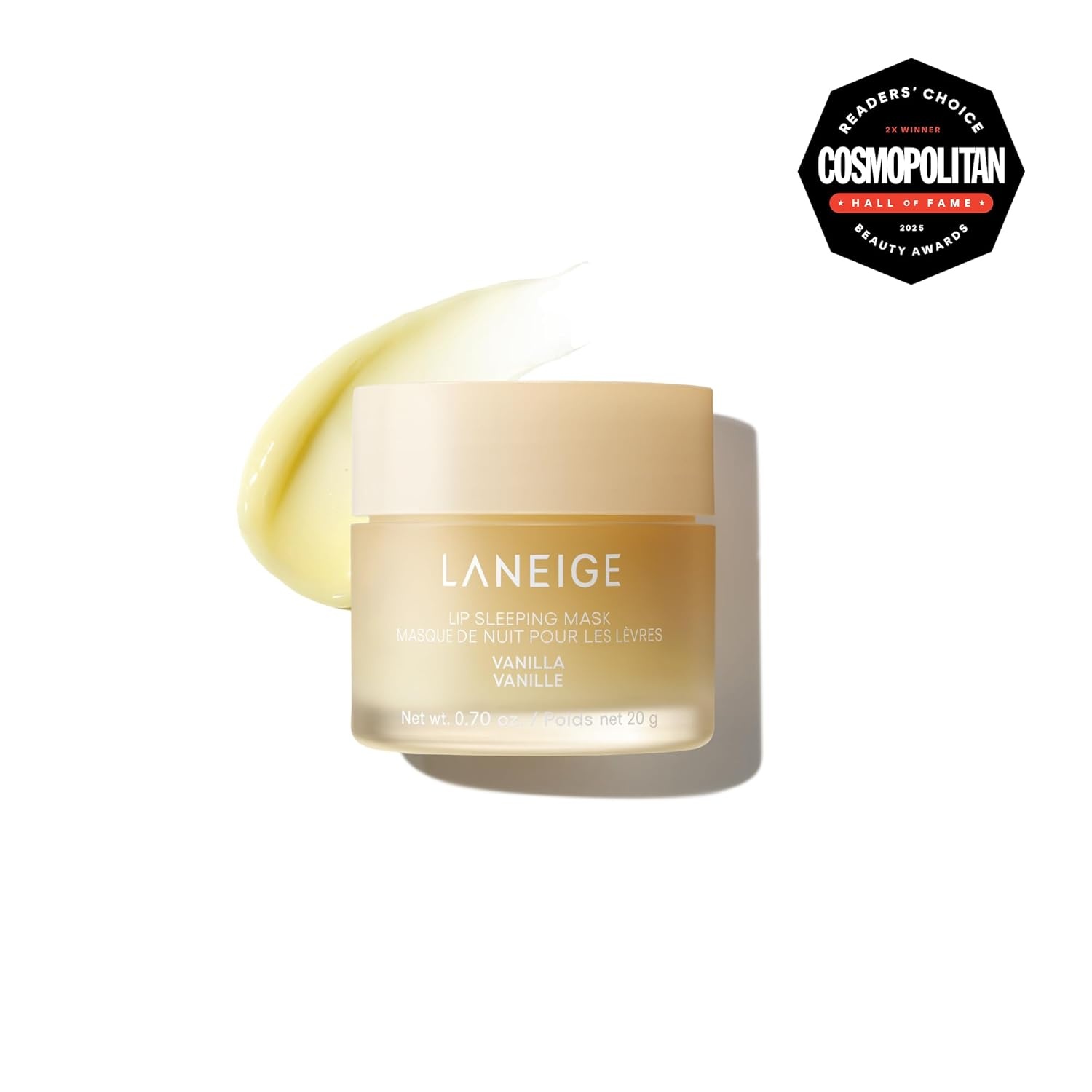 image:imageLANEIGE Lip Sleeping Mask Nourish Hydrate Vitamin C Murumuru amp Shea Butter Antioxidants Flaky Dry LipsVanilla