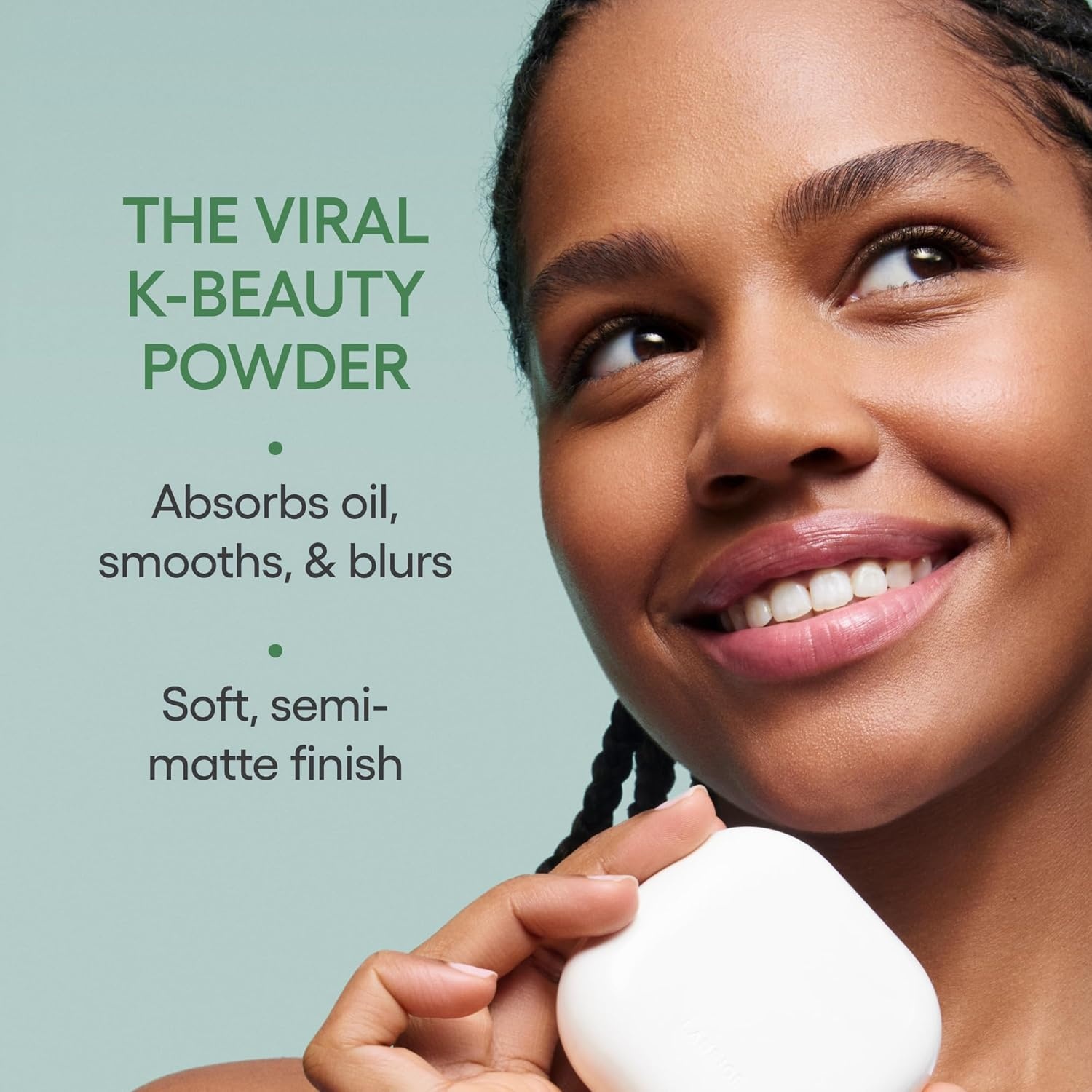 image:imageLANEIGE Neo Blurring Powder Korean Shine Control Compact with Pore Blurring Smoothing Finish amp TravelFriendly No Spill PackagingNeo Powder Mauve Keychain Duo