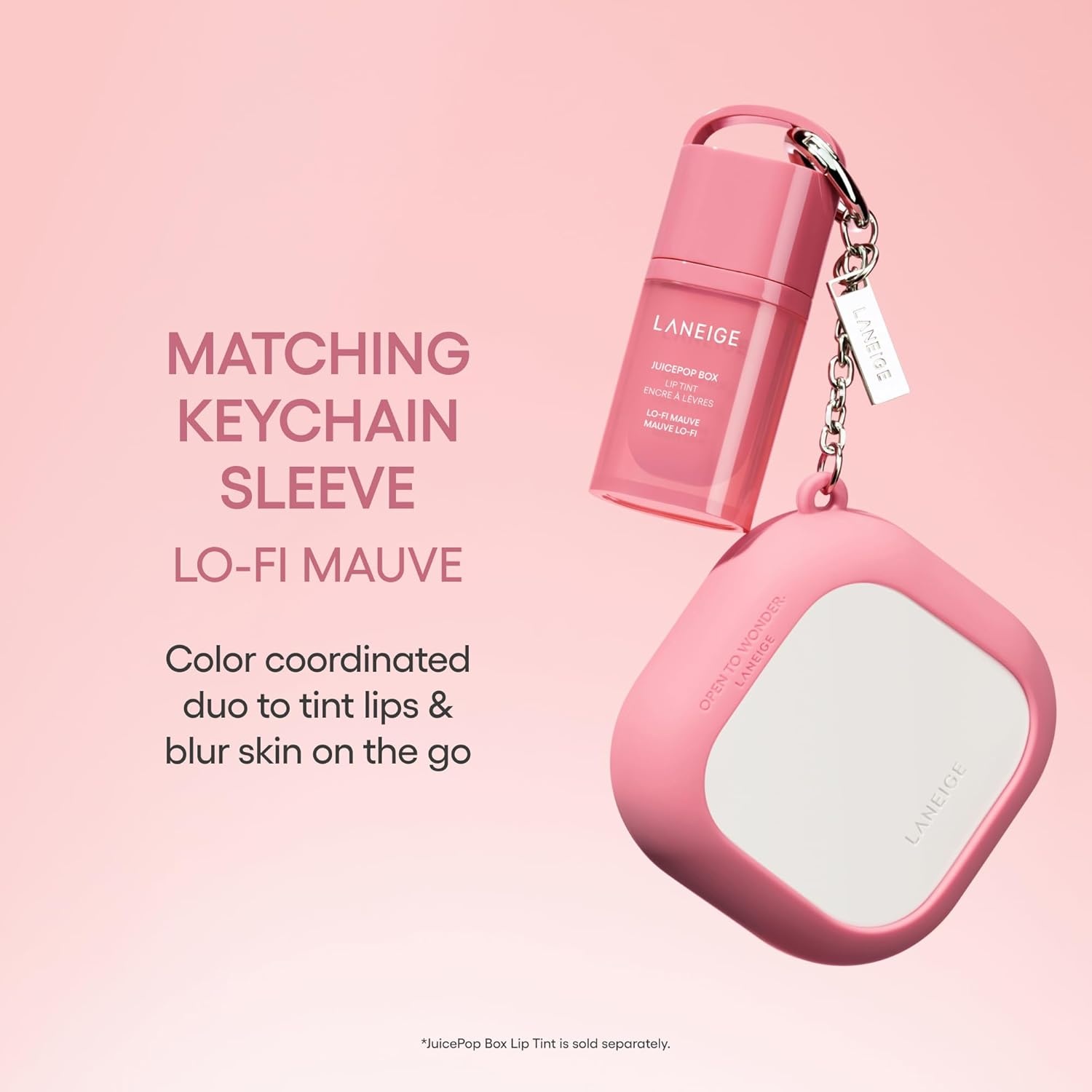 image:imageLANEIGE Neo Blurring Powder Korean Shine Control Compact with Pore Blurring Smoothing Finish amp TravelFriendly No Spill PackagingNeo Powder Mauve Keychain Duo