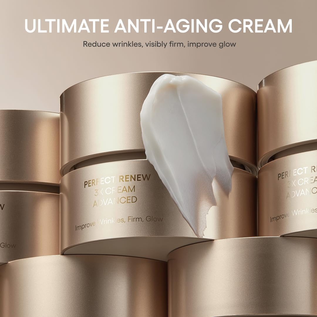 image:imageLANEIGE Perfect Renew 3X Cream AntiAging Moisturizer with Peptides amp Encapsulated Retinol to Visibly Firm Skin amp Smooth Texture