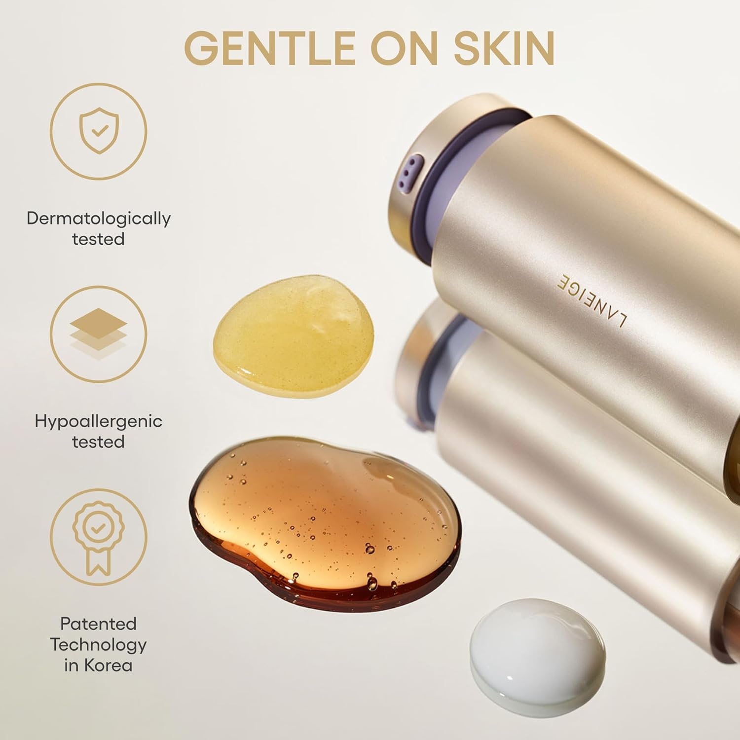 image:imageLANEIGE Perfect Renew 3X Signature Serum Retinol Ceramide amp Collagen Peptides for Wrinkle Care Firming amp Radiance135 Fl Oz Pack of 1
