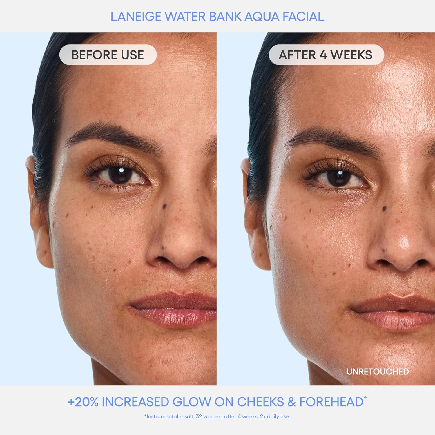 image:imageLANEIGE Water Bank Aqua Facial Serum KBeauty Exfoliating amp Hydrating Serum AHA BHA PHA Gentle Exfoliation Hyaluronic Acid amp Ceramide Glow Boost Smooth Soft Radiant Skin