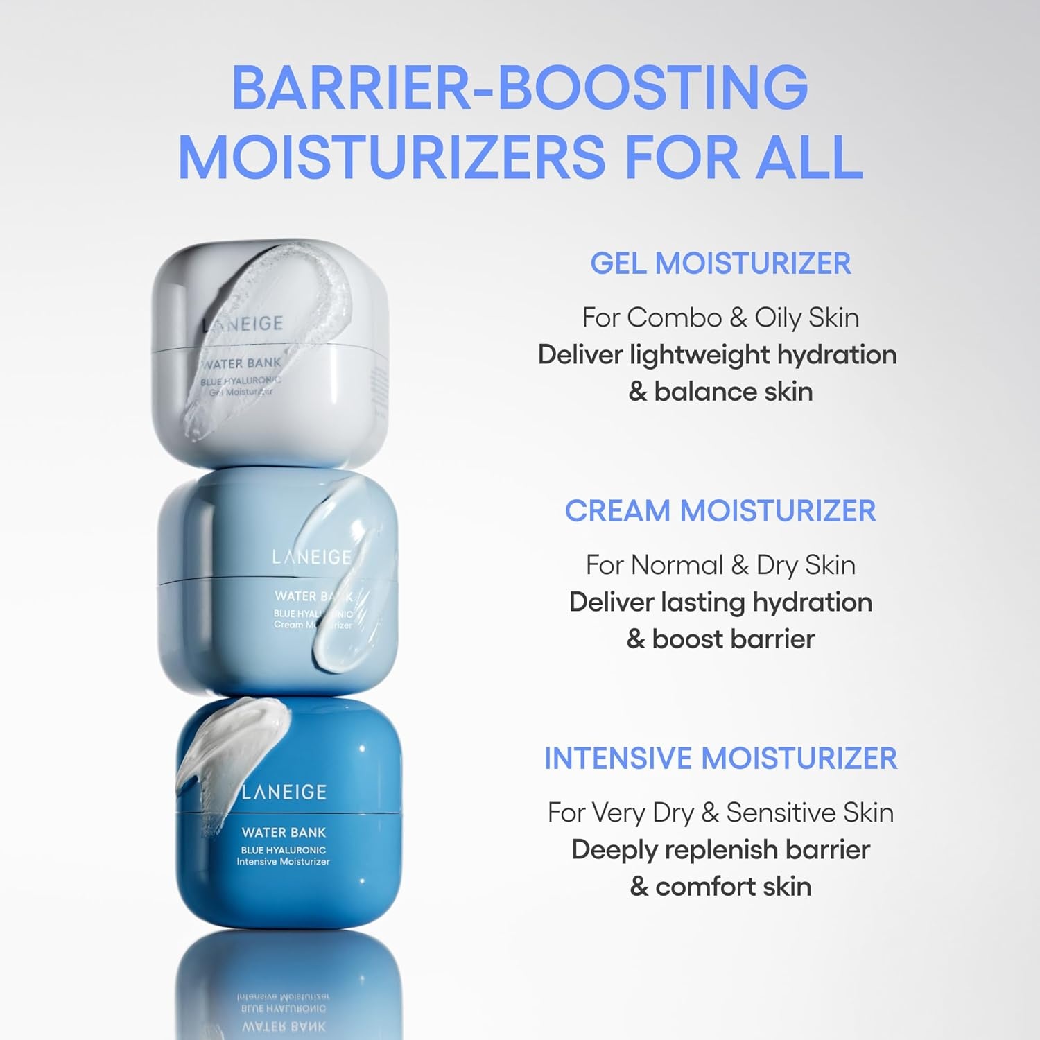 image:imageLANEIGE Water Bank Blue Hyaluronic Cream Moisturizer Hydrating Korean Face Cream with Squalane amp Ceramide for Skin Barrier Support DermatologistTested169 oz 50 ml Refill