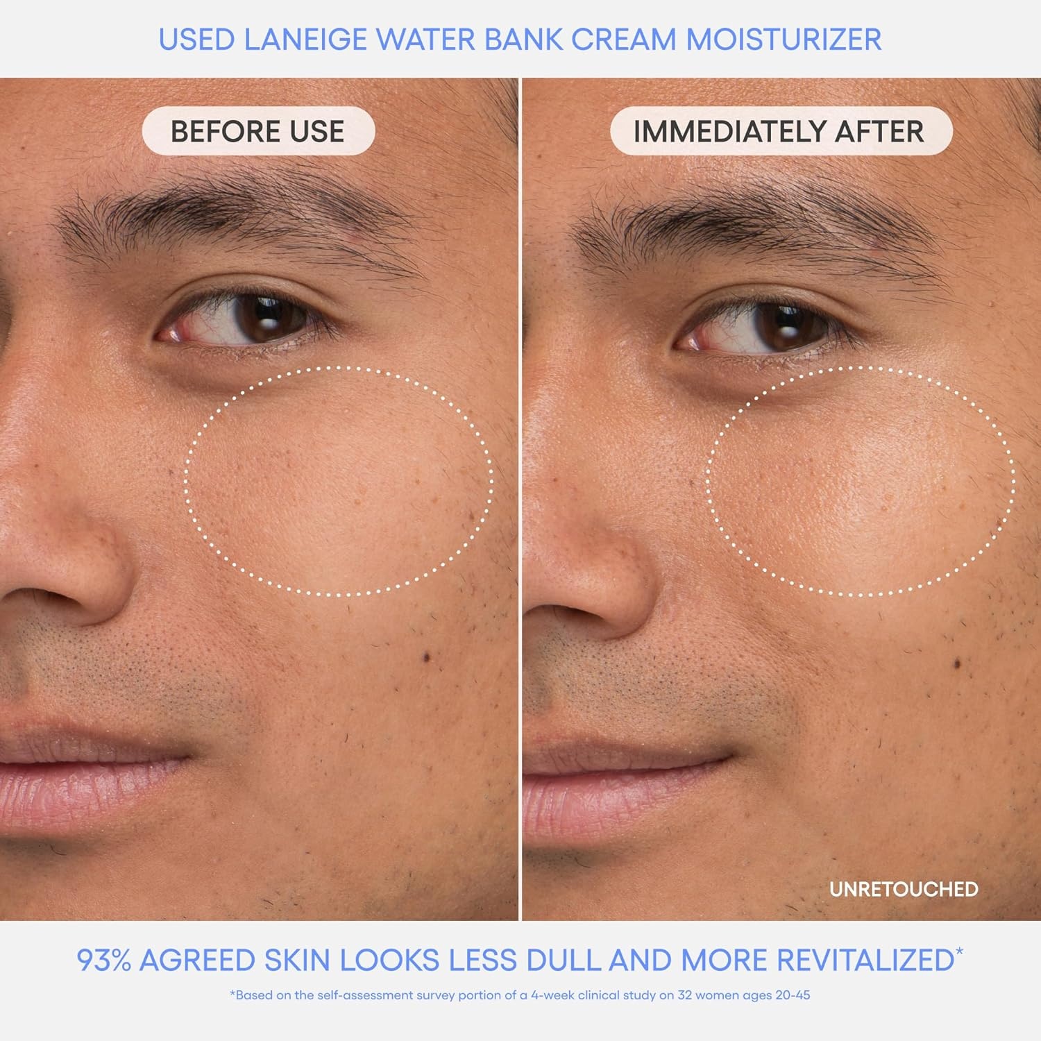 image:imageLANEIGE Water Bank Blue Hyaluronic Cream Moisturizer Hydrating Korean Face Cream with Squalane amp Ceramide for Skin Barrier Support DermatologistTested16 oz 50 ml Full Size