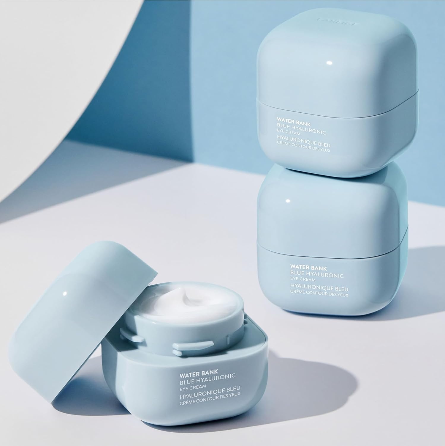 image:imageLANEIGE Water Bank Blue Hyaluronic Eye Cream Hydrating Eye Treatment with Niacinamide amp Caffeine to Brighten Nourish amp Reduce Puffiness
