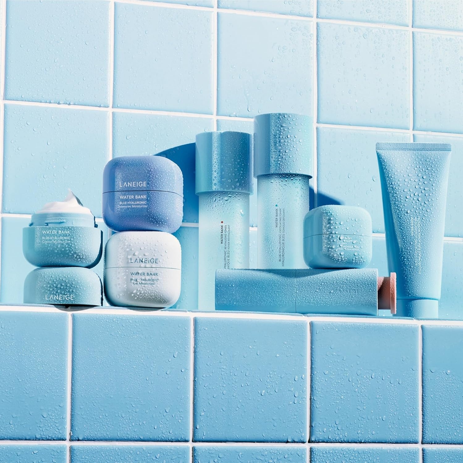 image:imageLANEIGE Water Bank Blue Hyaluronic Eye Cream Hydrating Eye Treatment with Niacinamide amp Caffeine to Brighten Nourish amp Reduce Puffiness