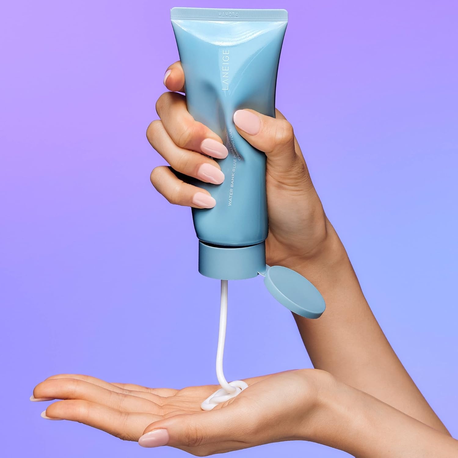 image:imageLANEIGE Water Bank Cleansing Foam Hydrating Face Wash and Makeup Remover with Hyaluronic Acid amp Papain Enzyme for Smooth Soft Skin34 Fl Oz Pack of 2