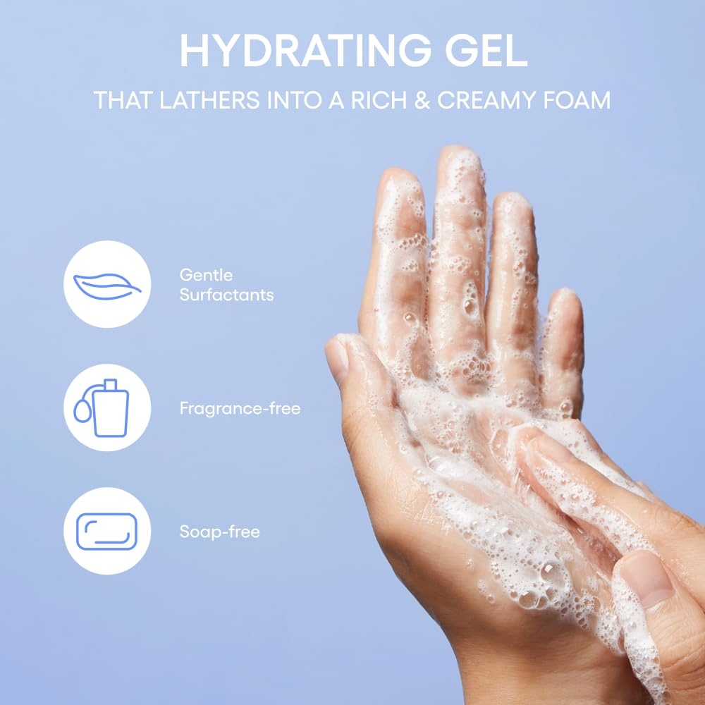 image:imageLANEIGE Water Bank Gentle Gel Cleanser pHBalanced amp BarrierBoosting with Blue Hyaluronic Acid27 Ounce Pack of 1