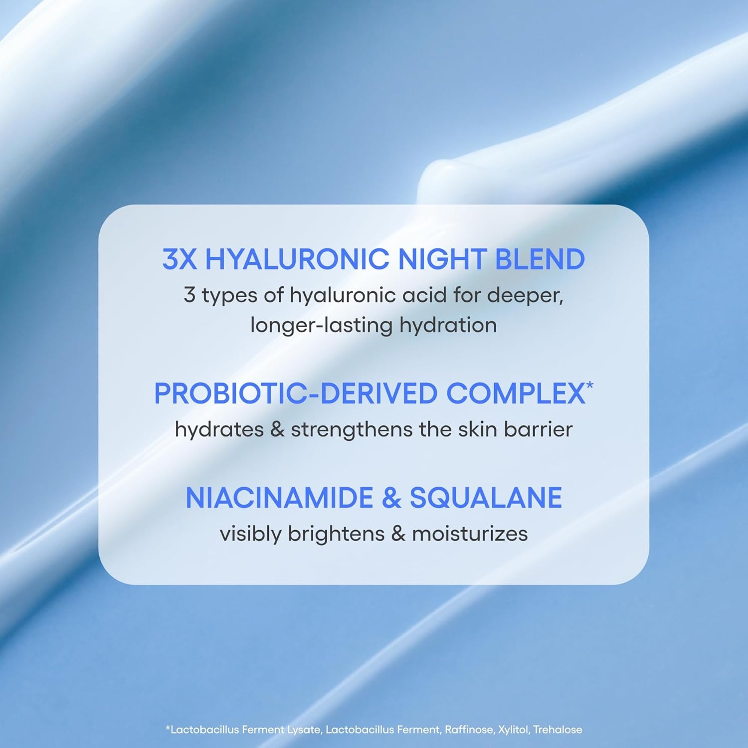 image:imageLANEIGE Water Sleeping Mask Hydrating Korean Overnight Mask with Squalane amp ProbioticDerived Complex for Bright Glowing Skin amp Barrier Support236 fl oz 70ml Full Size