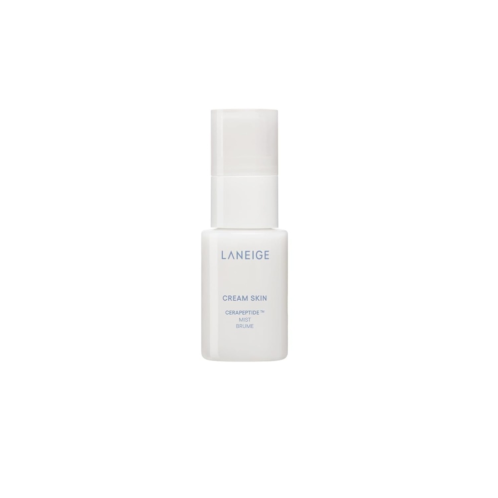 image:imageLANEIGE Cream Skin Toner amp Moisturizer Lightweight Refillable Korean Milky Toner with Ceramide amp Peptide for Hydration Firming amp Barrier Support101 fl oz 30 ml Mini Mist Spray