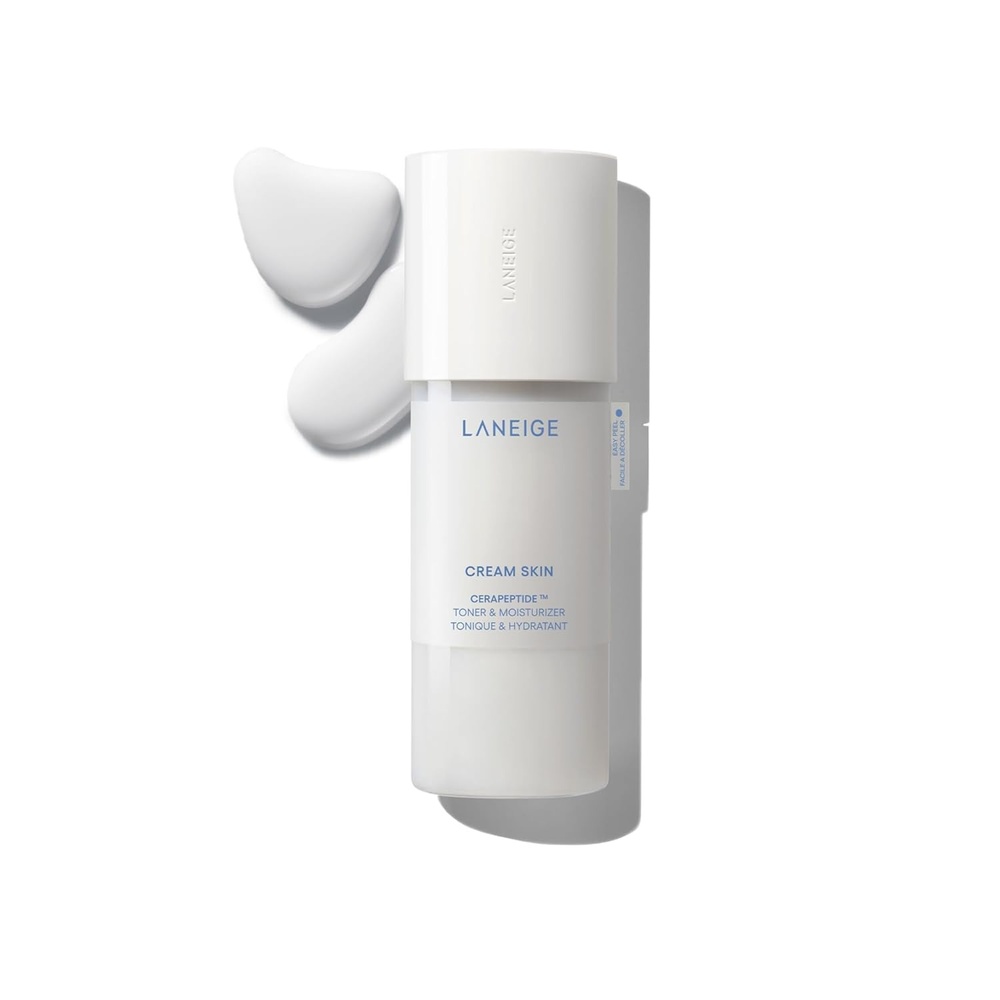 image:imageLANEIGE Cream Skin Toner amp Moisturizer Lightweight Refillable Korean Milky Toner with Ceramide amp Peptide for Hydration Firming amp Barrier Support574 fl oz 170 ml