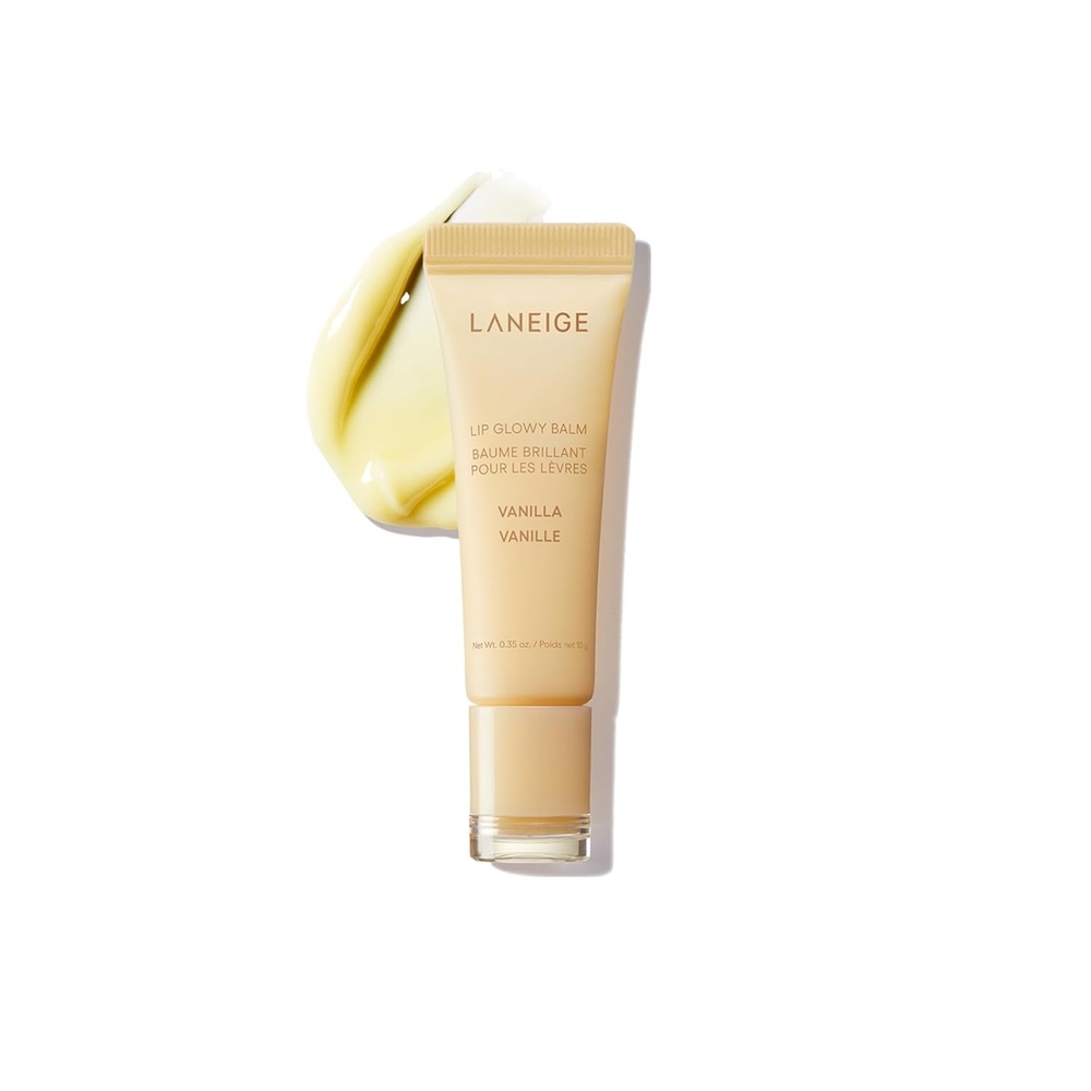 image:imageLANEIGE Lip Glowy Balm Sheer Tinted Lip Moisturizer with Shea Butter for Hydrating Shine amp Soft LipsVanilla