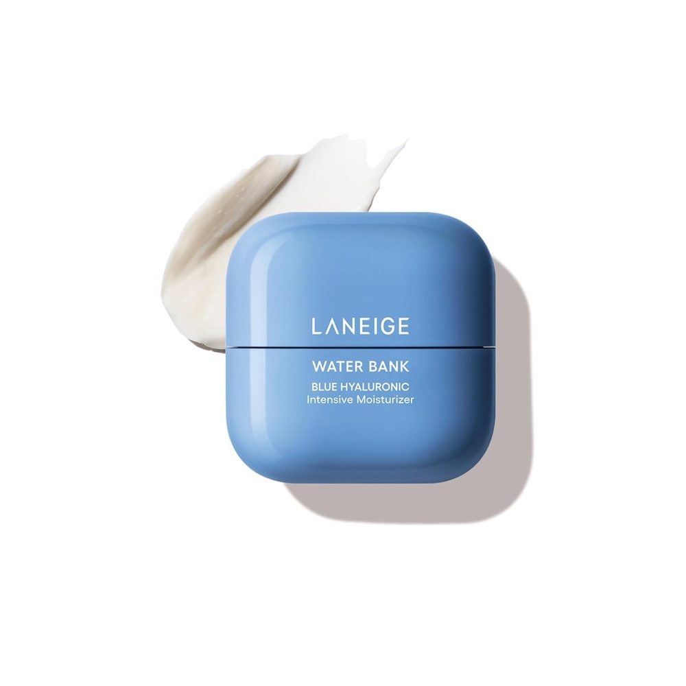 image:imageLANEIGE Water Bank Blue Hyaluronic Intensive Moisturizer Hydrating Face Cream for Extra Dry Skin with Squalane amp Peptide for Skin Barrier Support DermatologistTested68 oz 20 ml Mini Travel Size