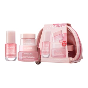 image:imageLANEIGE Bouncy and Firm Sleeping Mask Revitalize Smooth Peony amp Collagen Complex BarrierBoosting HydrationBouncy Skin On The Go Set