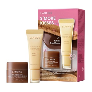 image:imageLANEIGE Lip Glowy Balm Sheer Tinted Lip Moisturizer with Shea Butter for Hydrating Shine amp Soft LipsSmore Kisses Set