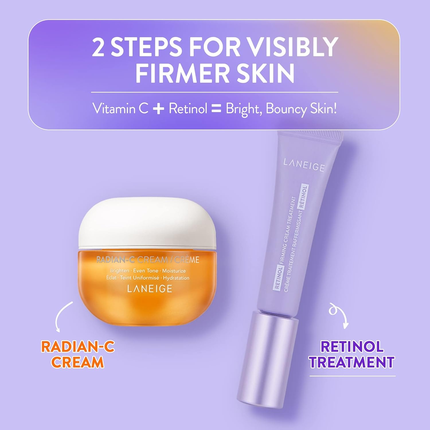 image:imageLANEIGE Retinol Firming Cream Treatment AntiAging Moisturizer to Visibly Firm Skin amp Smooth Fine Lines and Wrinkles