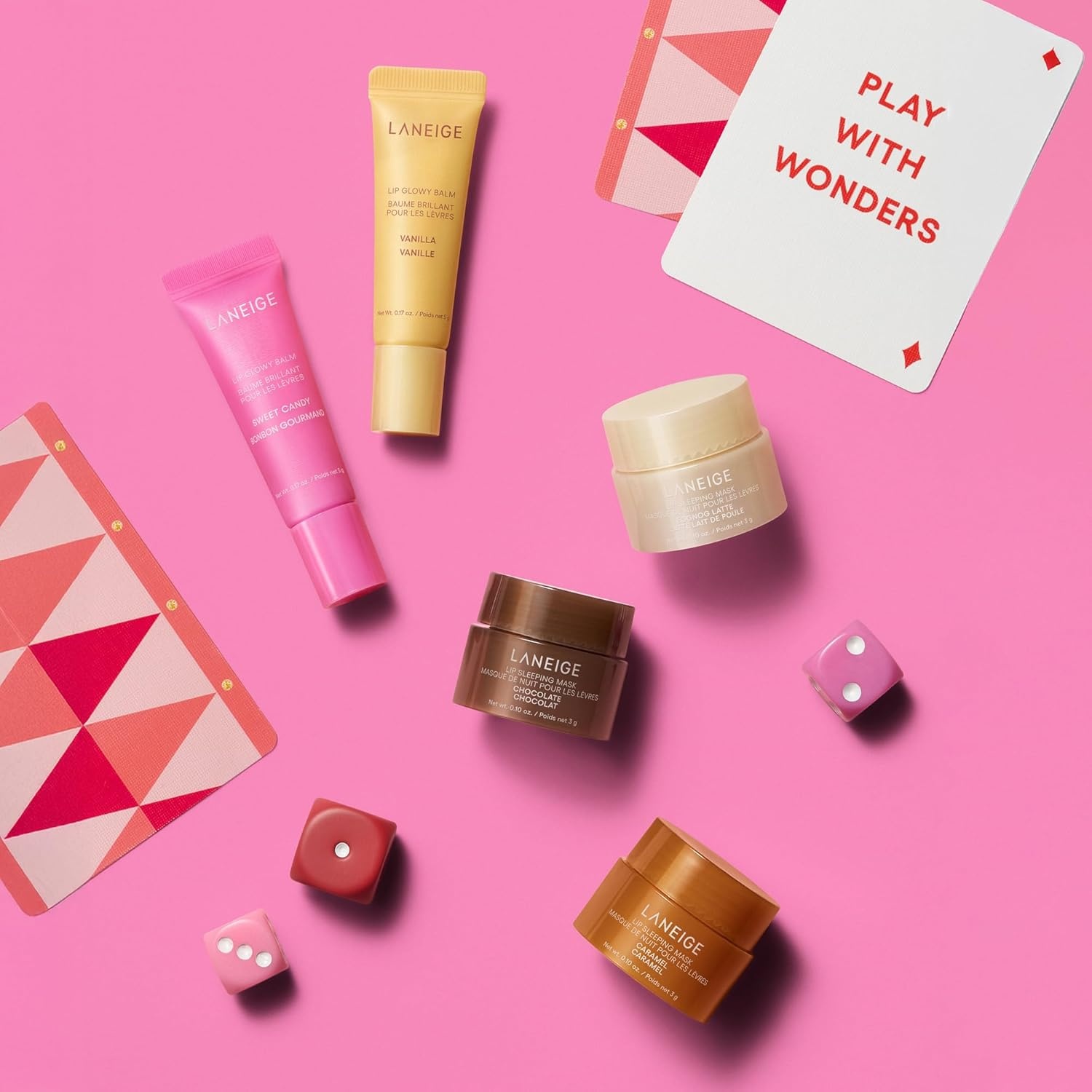 image:imageLaneige Skincare amp Lip Care Holiday Gift Sets Lip Mask Water Bank Lip Glowy Balm Beauty Essentials for Gifting amp SelfCareMidnight Minis
