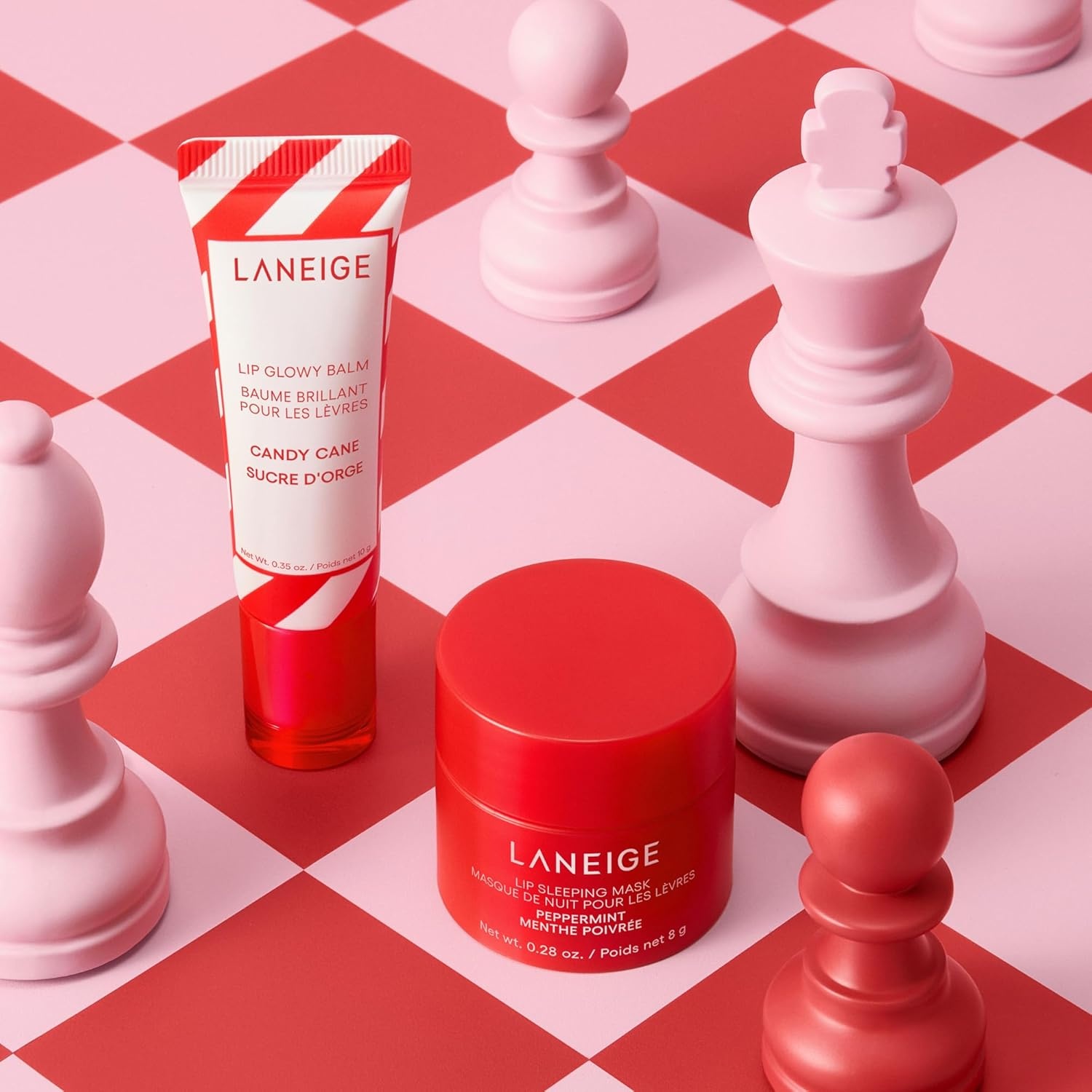 image:imageLaneige Skincare amp Lip Care Holiday Gift Sets Lip Mask Water Bank Lip Glowy Balm Beauty Essentials for Gifting amp SelfCareMinty Lip Duo