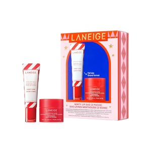 image:imageLaneige Skincare amp Lip Care Holiday Gift Sets  Lip Mask Water Bank Lip Glowy Balm  Beauty Essentials for Gifting amp SelfCareMinty Lip Duo