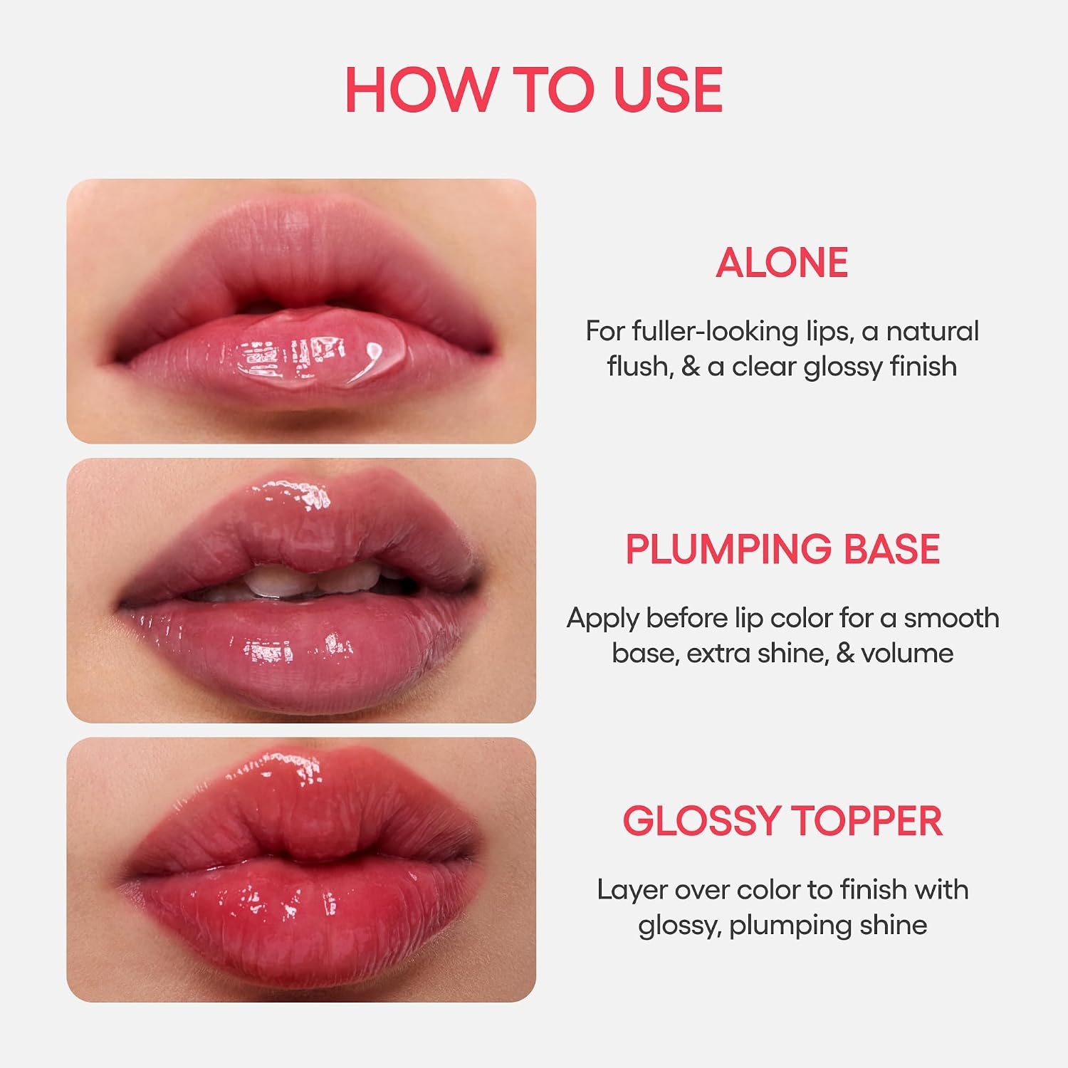 image:imageLANEIGE Flush Pop Peptide Lip Gloss Treatment Tube Plumping amp Volumizing Cooling Gel Korean Skin Care