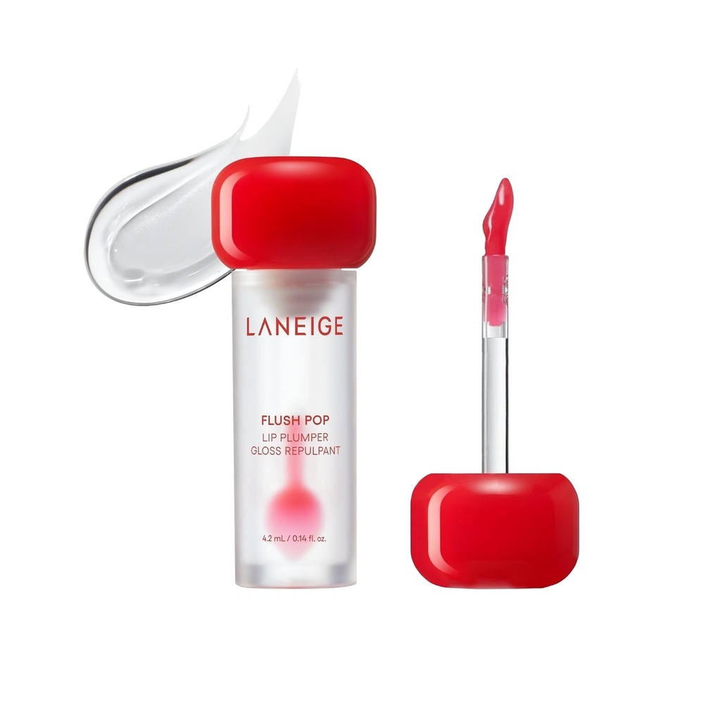 image:imageLANEIGE Flush Pop Peptide Lip Gloss Treatment Tube Plumping amp Volumizing Cooling Gel Korean Skin Care